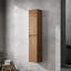Armoire latérale de salle de bain 12 po, 2 portes à fermeture douce, conception à fixation flottante, 12 * 2 (emballage KD)
