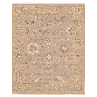 Finest Oushak Grey Rug 8'0" x 9'10"