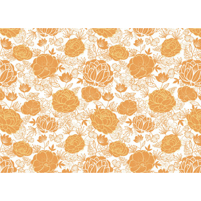Floral Matte Wallpaper