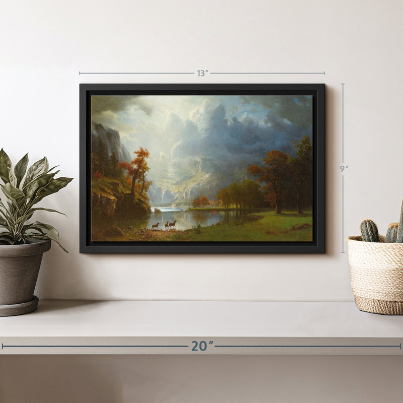 Sierra Nevada Morning, reproduction sur toile, H 9 po x l 13 po