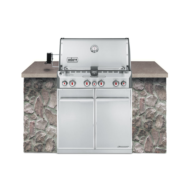 Barbecue au gaz encastré Weber Summit® S-460
