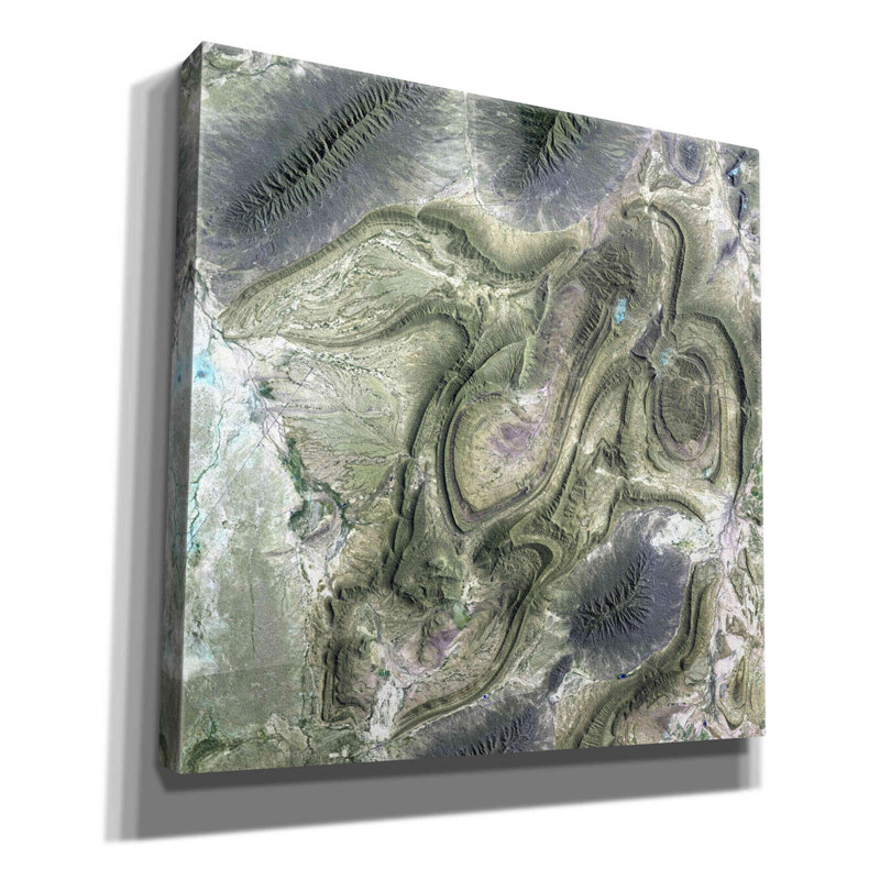 Coahuila - peinture sur toile tendue, H 12 po x l 12 po x P 0,75 po