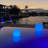 Battery Powered Integrated LED Color Changing Outdoor Floating Light-122947138
