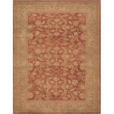 Wool Floral Indoor Rug
