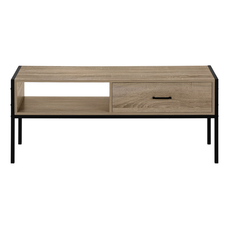 Meuble télé pour téléviseur de 48 po ou moins Braxter, Taupe foncé
