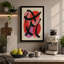 Abstract Geometry and Form Mid-Century - Wrapped Canvas-1324239506-1324239507