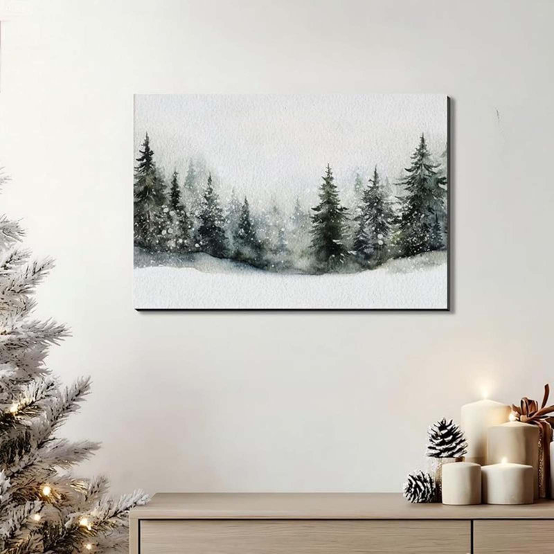Decki 1 Piece Wrapped Canvas Wall Art, 30 cm H x 45 cm W