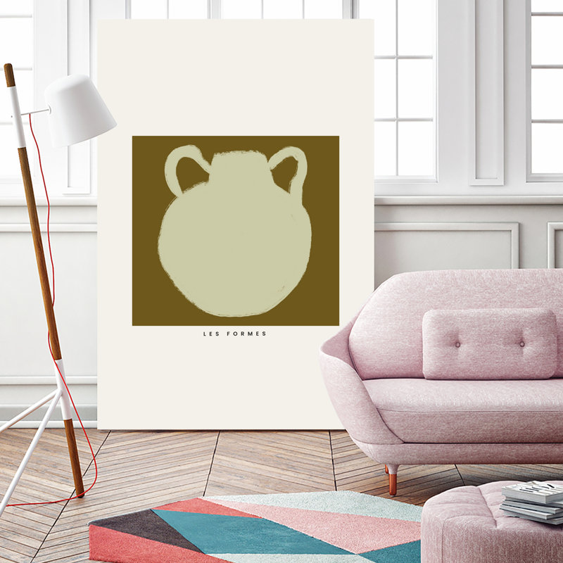 «Le Vase II» par M Studio, H 72 po x l 48 po