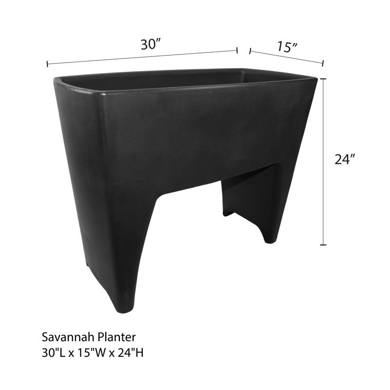 Kloie Pot Planter, Graphite