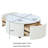 Round Coffee Table With Storage-194210891