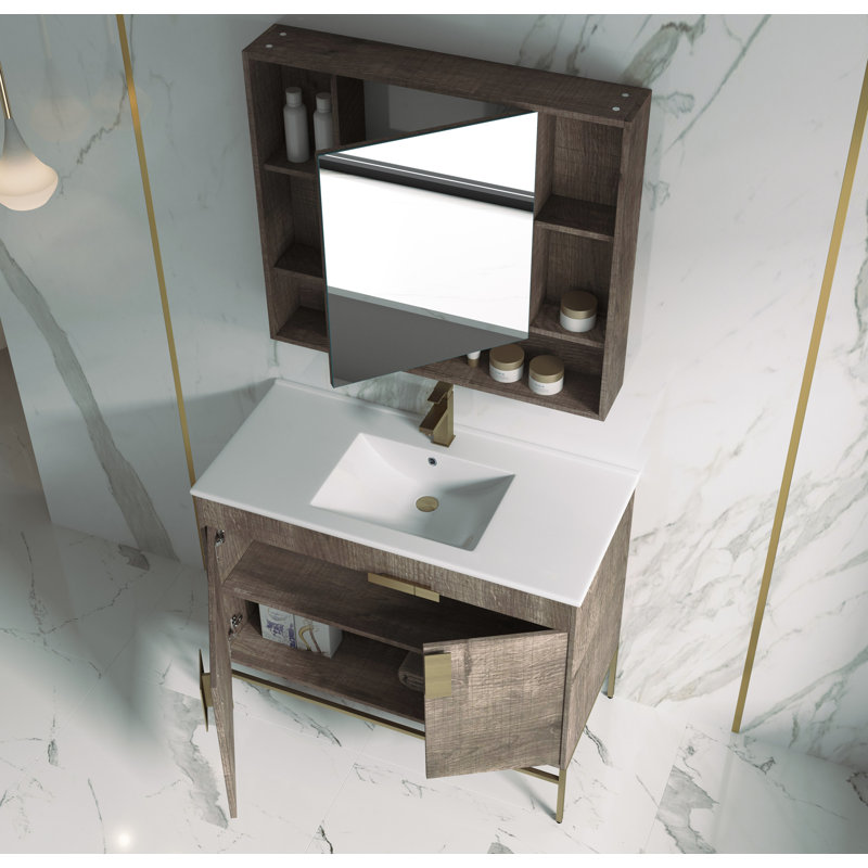 Ensemble de meuble-lavabo simple 40 po Carlisle