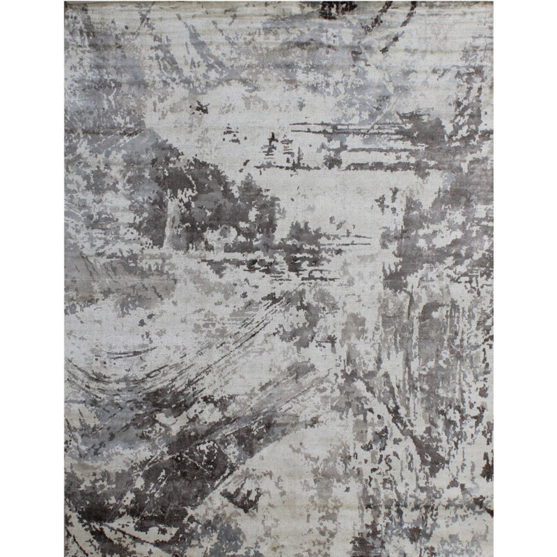Tapis contemporain noué à la main Dover