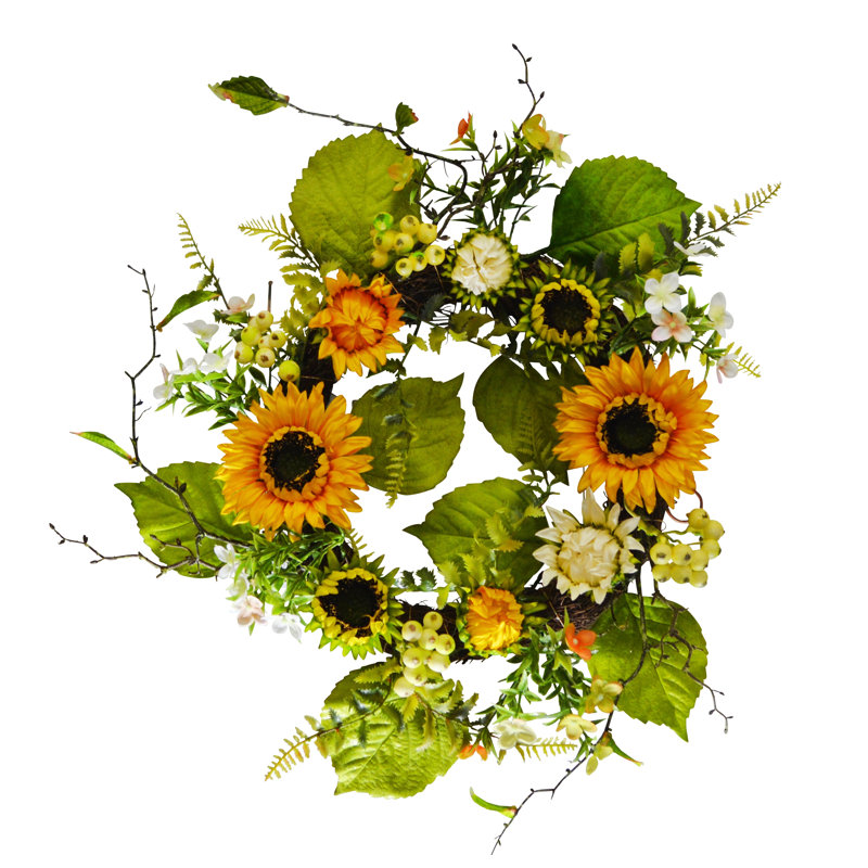 Couronne de tournesol 20 po