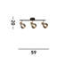 Jibberding 59cm 3 -Light Track Kit