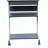 Rolling Laptop Cart with Storage, 