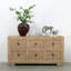 Buffet en bois de pin 6 tiroirs Capri