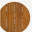 Table d'appoint ronde en acacia