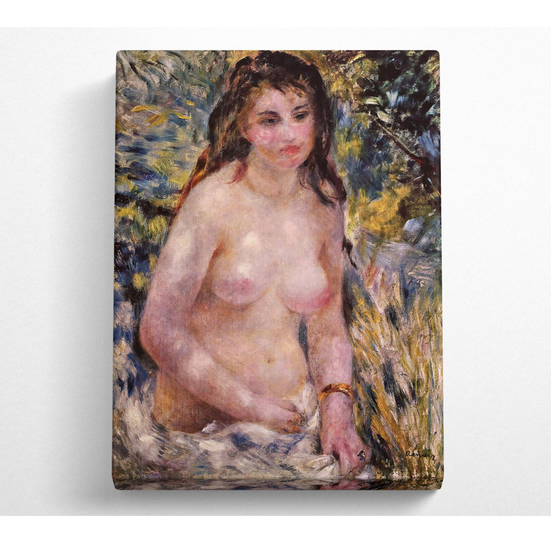 Renoir Akt in der Sonne - Kunstdrucke auf Leinwand