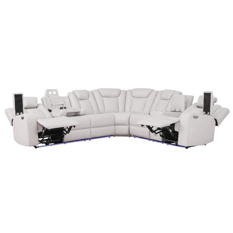 Canapé modulaire inclinable 3 pièces Hawthorne