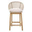 Trinity Outdoor Teak Bar Stool-28011948
