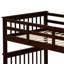 Lit superposé à escalier Twintwin avec options de rangement pratiques et garde-corps pour le dortoir, l'ombre, la chambre à coucher-1763995443