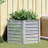  Garden Raised Bed Silver Galvanized Steel Large Durable