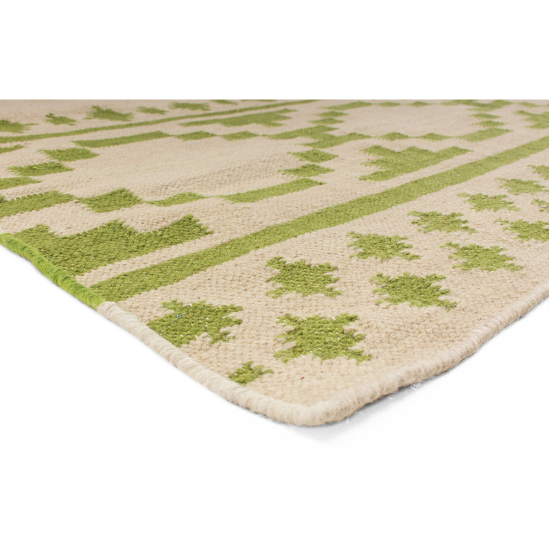Trainor Ikat Hand Woven Area Rug, Rectangle 200 x 290cm