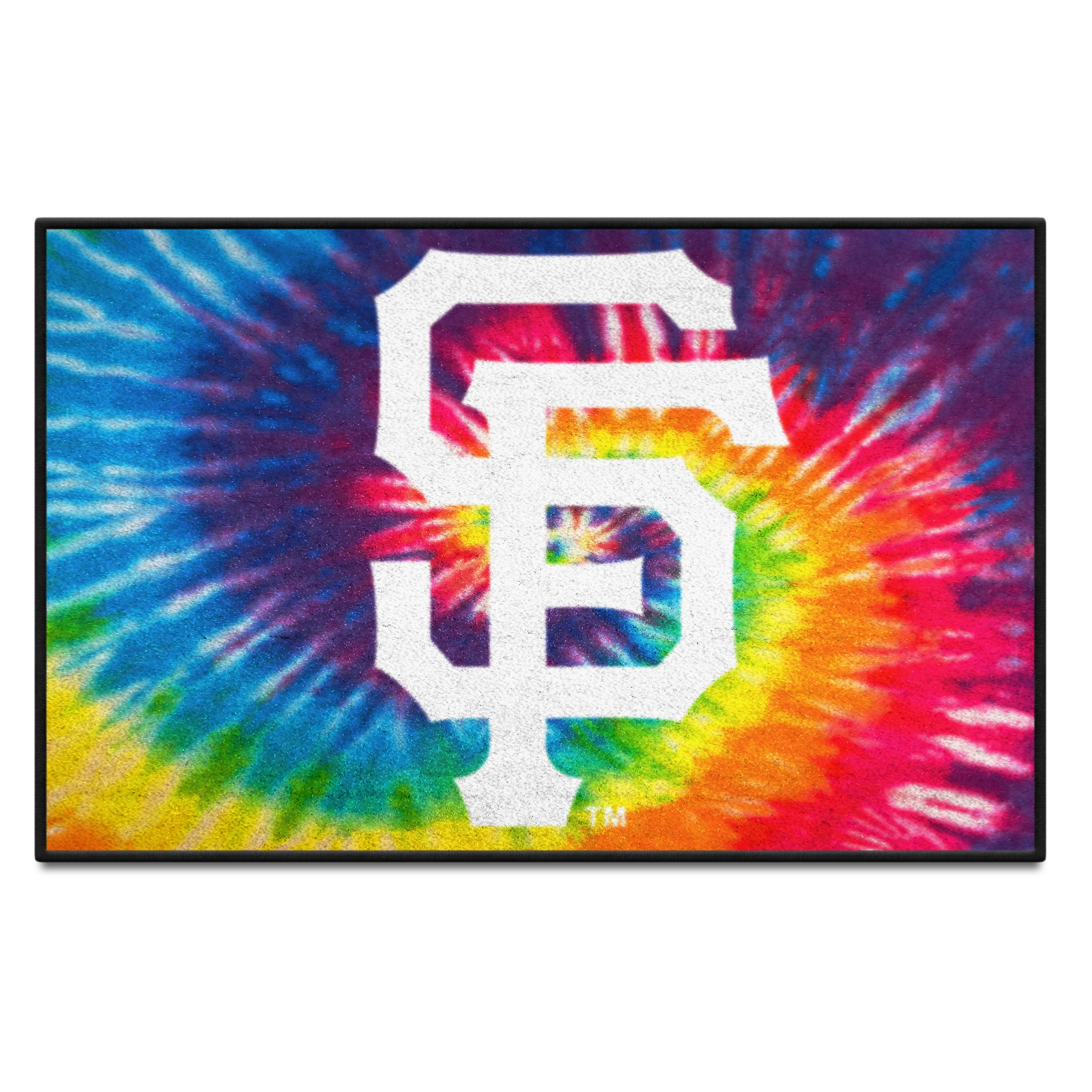 FANMATS San Francisco Giants Tie Dye 2 ft. x 3 ft. Starter Mat