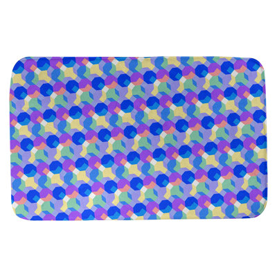 Tapis de bain octogons Avicia