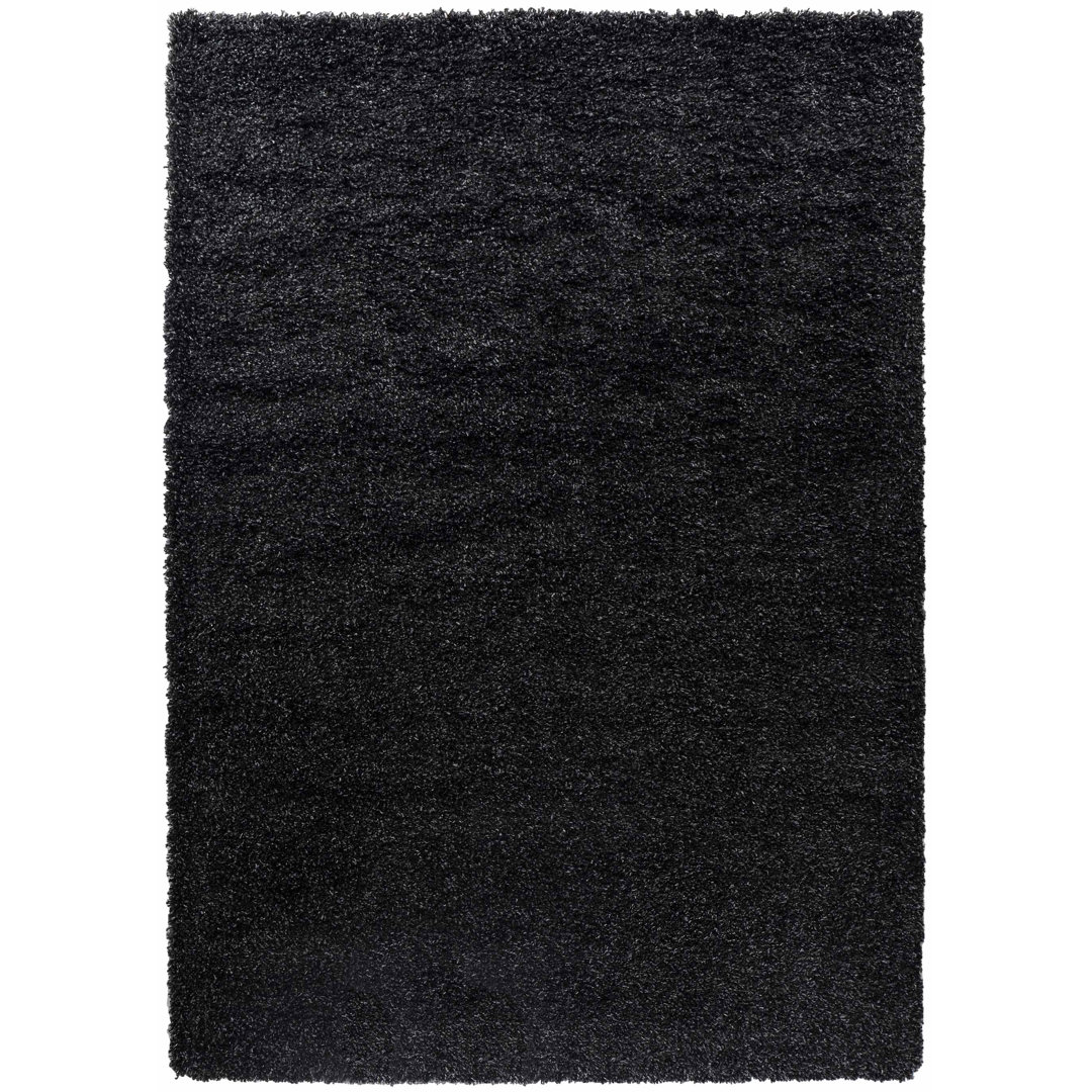Esterly Shaggy Anthracite Indoor Rug