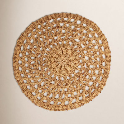 Lauderdale 100% Sea Grass Round Placemat