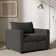 Fauteuil d'appoint de 38 po de large avec rangement sous le siège Tienna