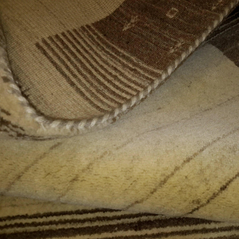 Canvello Hand Made Casual All Over Indo Gabbeh Rug - 4'1'' X 6'0''