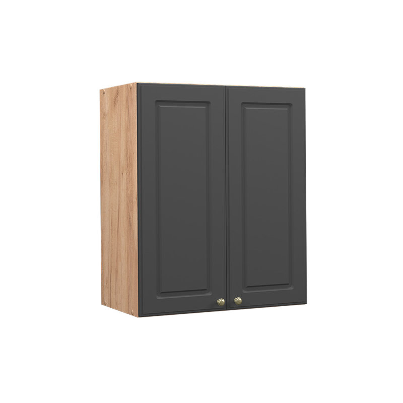 Fame 318 + front green gold country house_60 x 72 x 34.1, Brown/Green