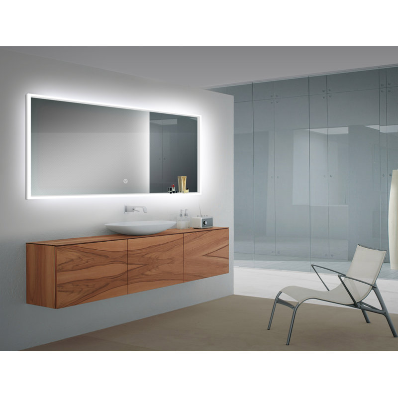 Azure Rectangle LED Wall Mirror
