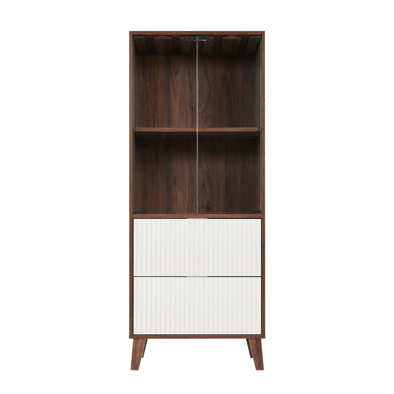 Bar Kamrie, Noyer / Blanc