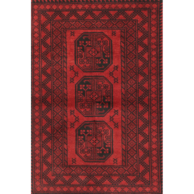 Tapis traditionnel beige / crème / noir Oretha, Rectangle 8 pi x 12 pi