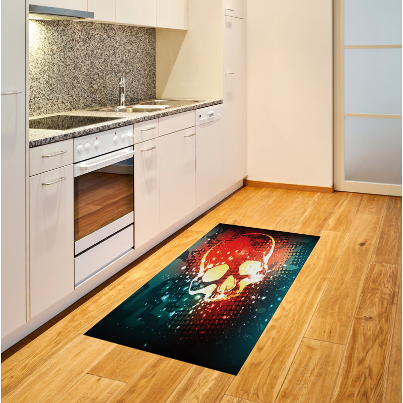 Digital High Density Long Fiber Poly Threads Decorative Area Rug Carpet, Rectangle 2'7" x 5'