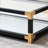 Lafty Clear Glass Coffee Table