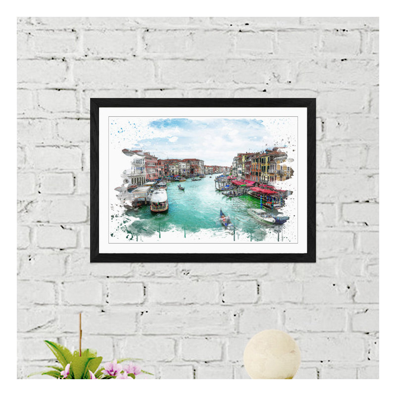 Print, 45cm H x 62cm W, Framed Picture