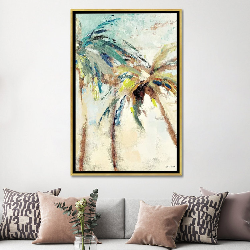 «Bright Island Morning I» par Lanie Loreth - reproduction d'art, Pas de tapis, H 60 po x l 40po x P 1,5 po