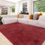 Abstract Machine Tufted Shag Area Rug-608749832
