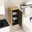Armoire d'appoint flottante en chêne naturel