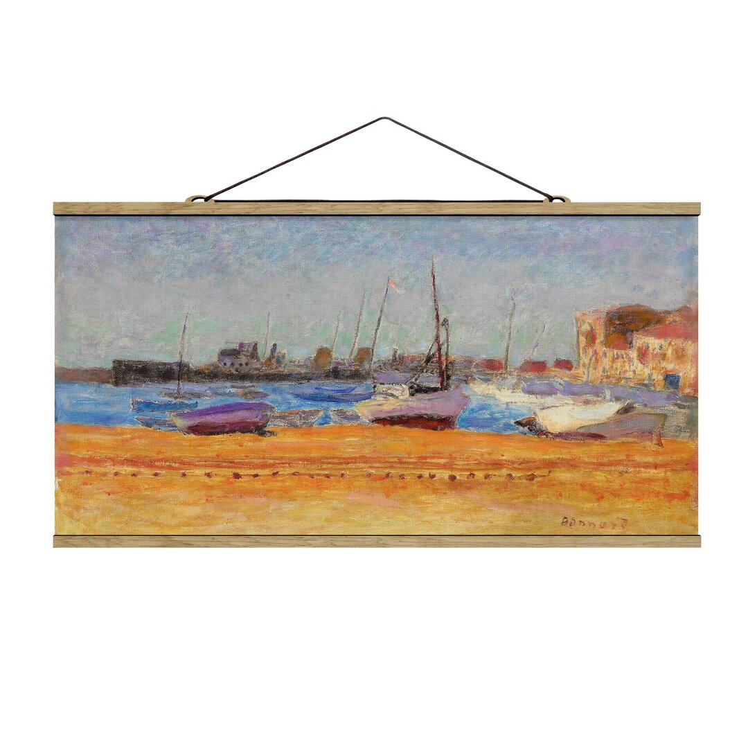 Stoffbild Der Hafen von Cannes von Pierre Bonnard