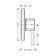 PuraVida Pressure Balance Faucet Trim with Lever Handle