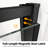 56-60 In. W X 71 In. H Framed Pivot Shower Door With 1/4 In. (6Mm) Tempered Clear Glass-114500367