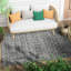 Geometric Synthetic Flatweave Indoor / Outdoor Area Rug-53404146