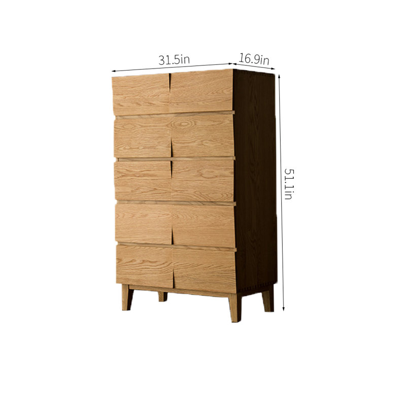 Armoire simple en chêne blanc