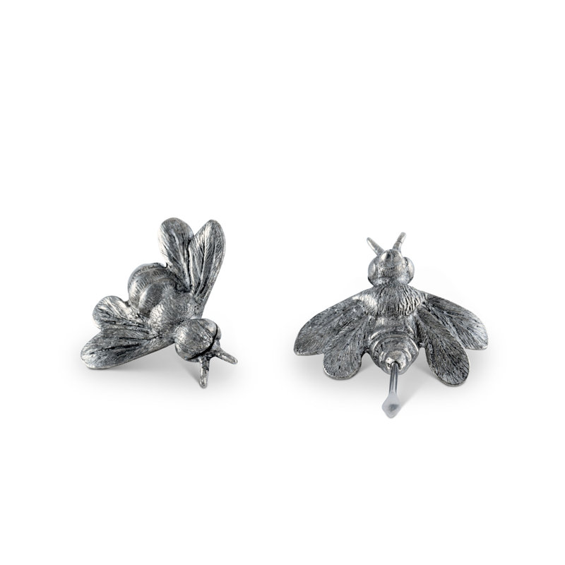 Arche of Bees Pewter Honeybee Cheese Marker