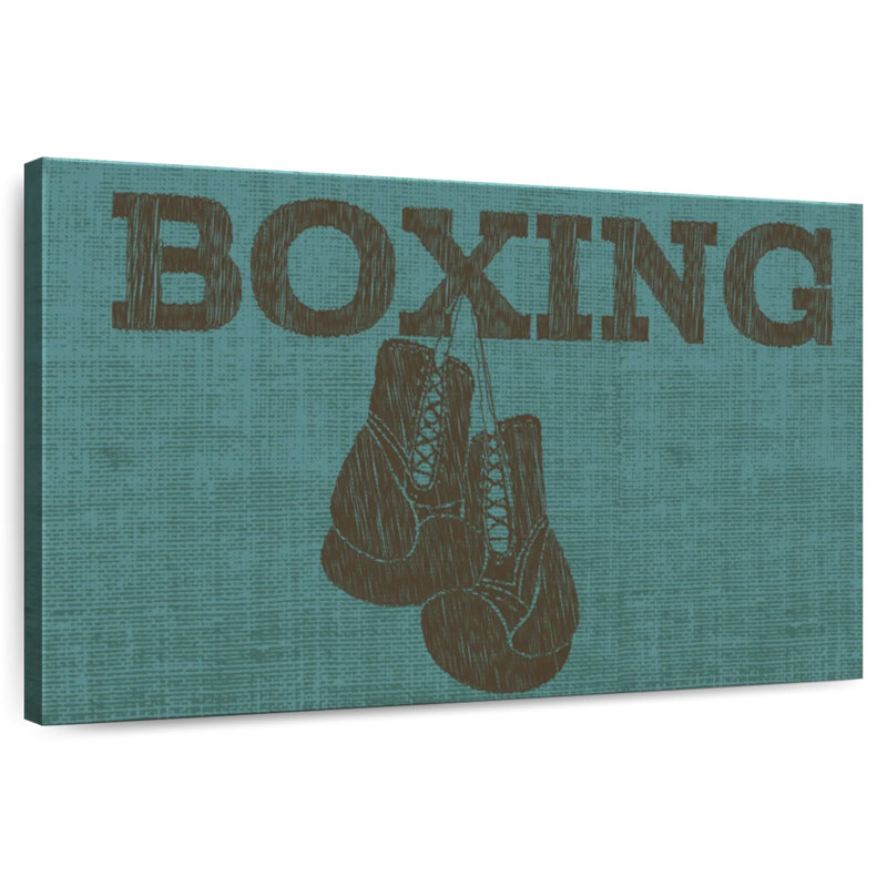 Sireci Boxing Typography, 24" H x 36" W